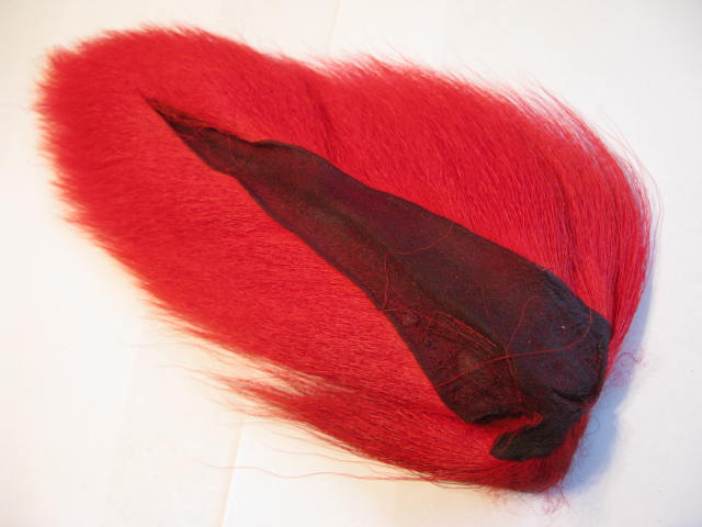 bucktail large red 